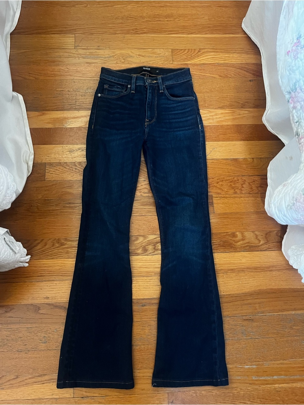 Hudson Jeans Dark Indigo Flare Leg Jeans